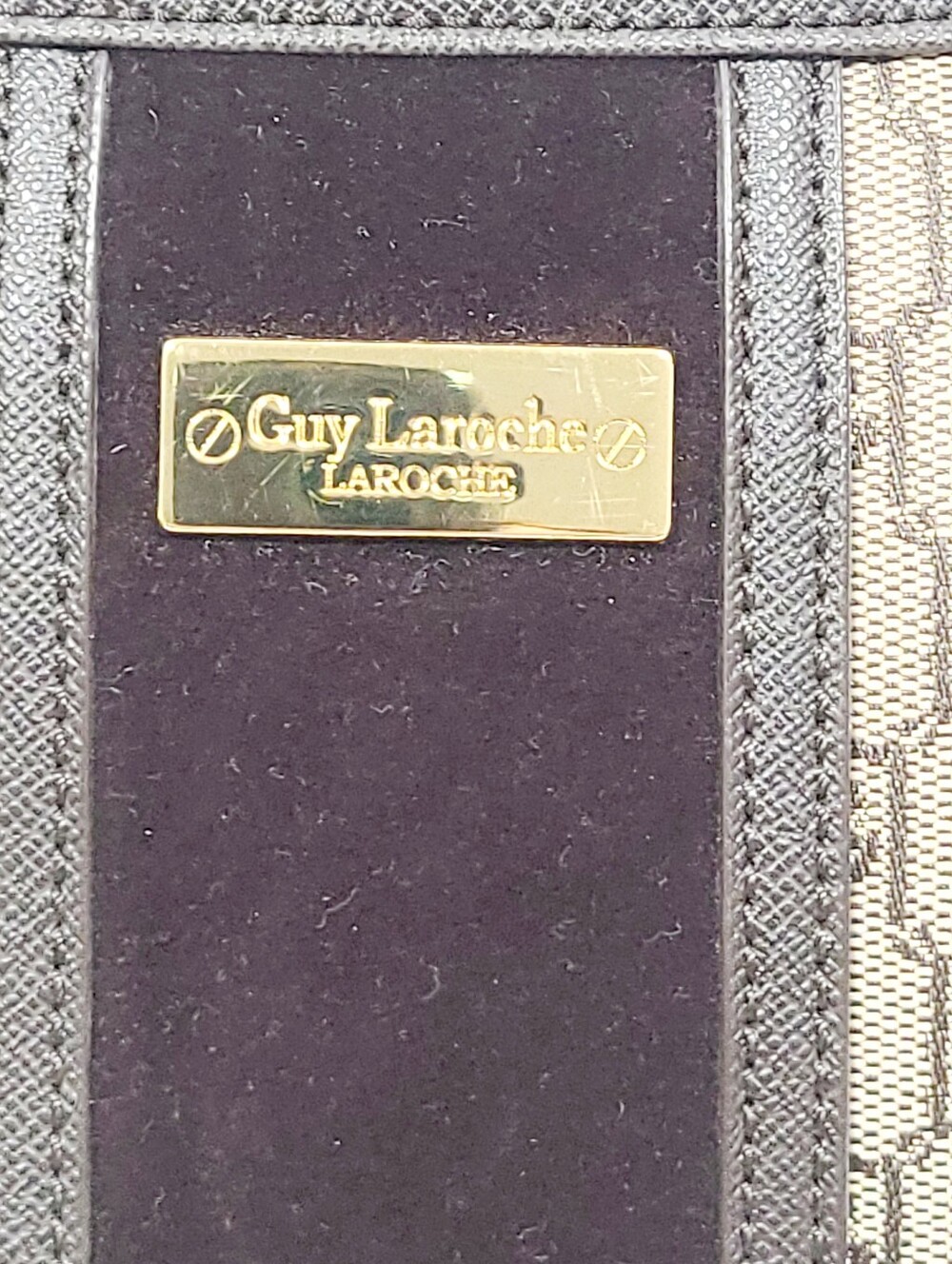 Guy Laroche Canvaa Leather Bag - Picture 2 of 7